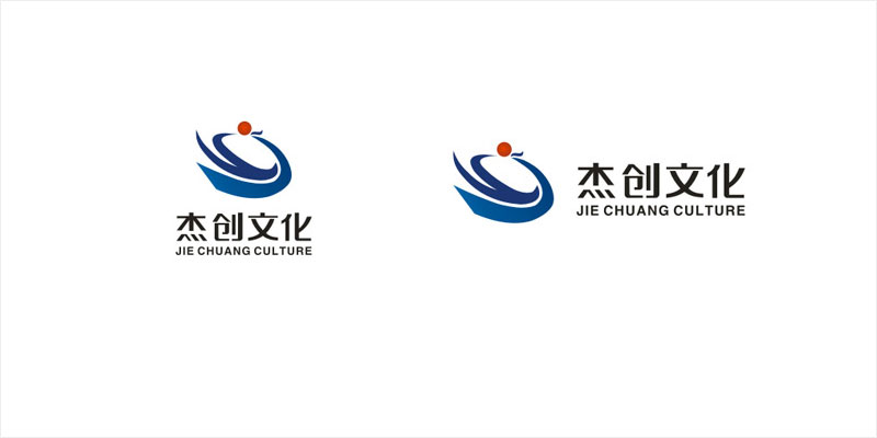 杰創(chuàng)文化logo&名片設計